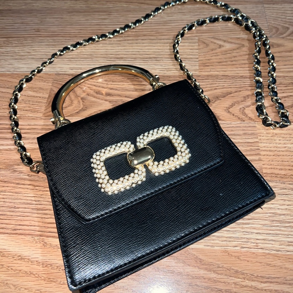 Black Aldo Crossbody Bag